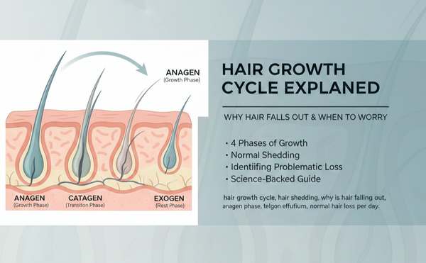Understanding the Hair Growth Cycle: Why You're Shedding (And When to Worry)