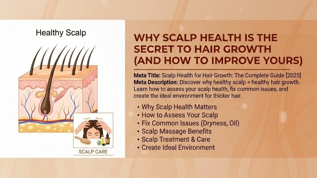 Why Scalp Health Is the Secret to Hair Growth (And How to Improve Yours)